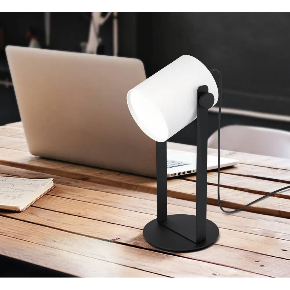 Лампа настольная Eglo Hornwood 28 Вт, цвет черный STLM-2177489