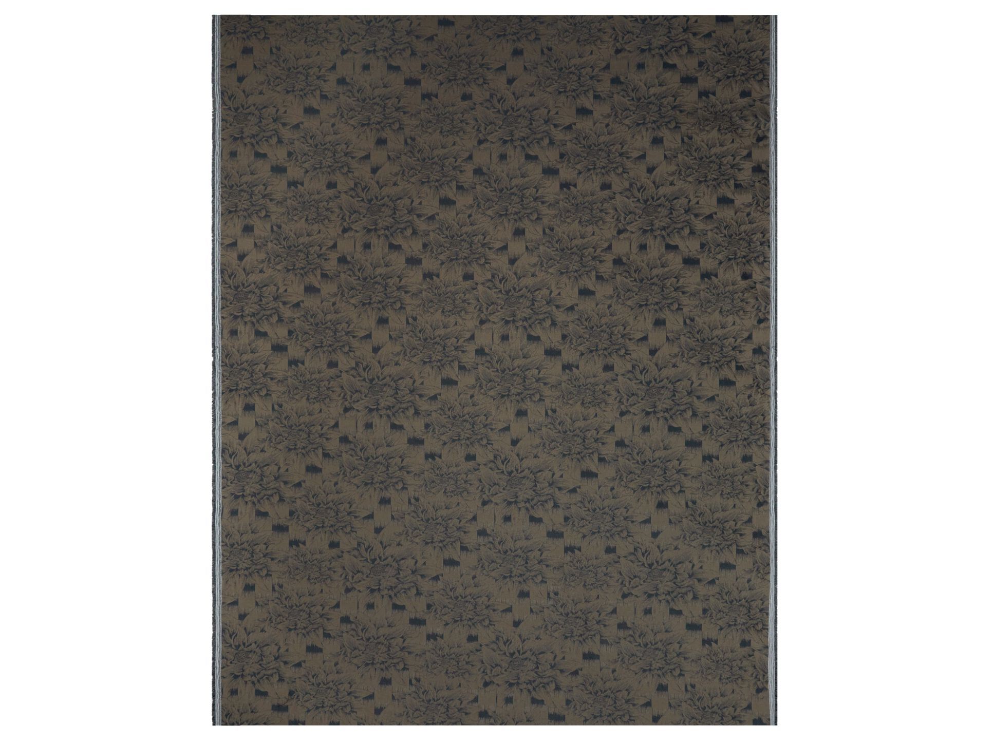 Жаккардовая ткань с цветочным рисунком K-3 Shogun Blue ARCH-00015746