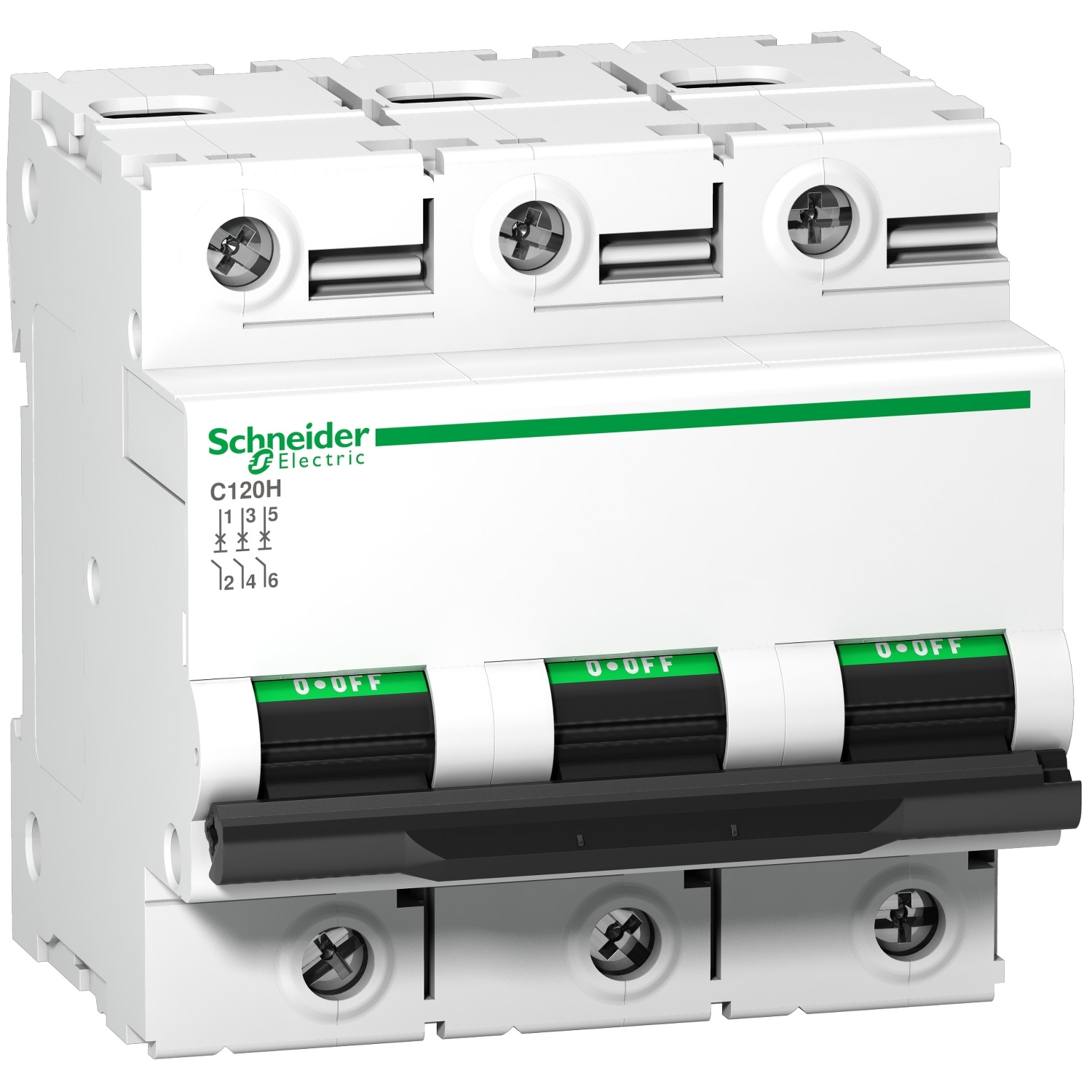 A9N18511 Автоматический выключатель Acti9 3P 63А (D) 15кА Schneider Electric Acti 9 