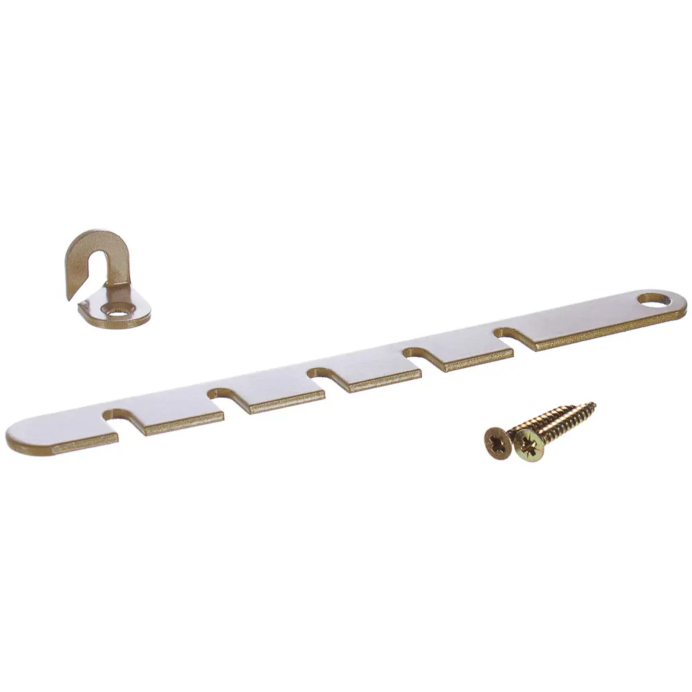 Ограничитель оконный 175 мм сталь цвет золото Santreyd STLM-2076977 - Вид №1