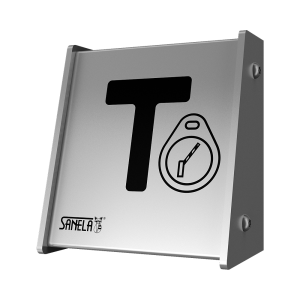 89309 RFID жетoнный автомат для открывания шлагбаума, 24 В пoст. SANELA