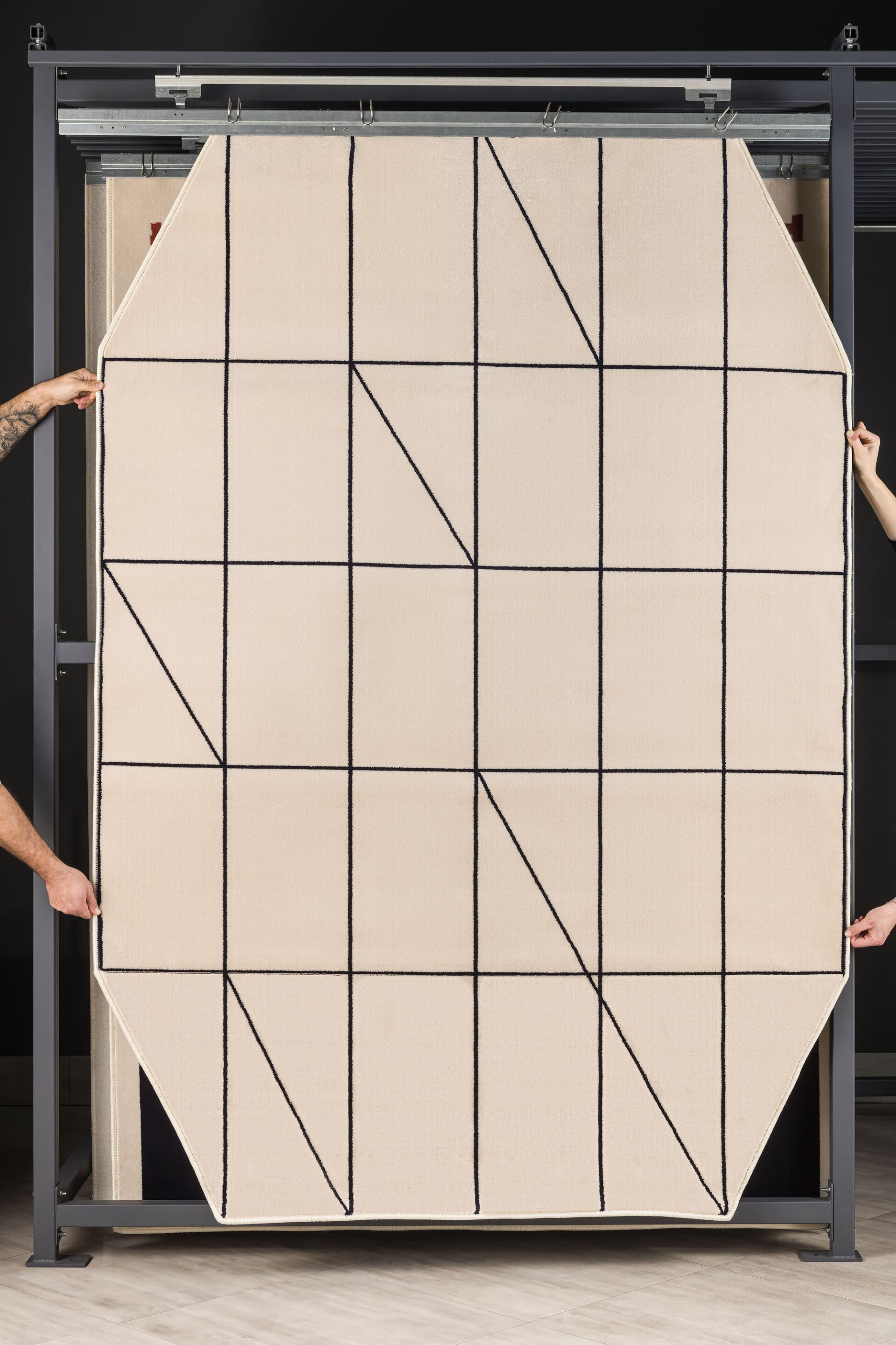 Узорчатый полипропиленовый ковер Shishka Project NOTEBOOK 3 ARCH-00048424 - Вид №1