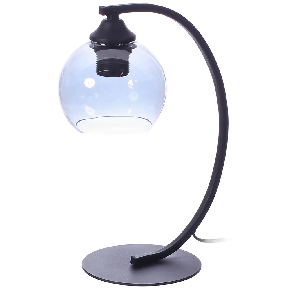 Светильник настольный «Луна» 1xЕ27x60 Вт цвет чёрный Vitaluce STLM-2061426 - Вид №1