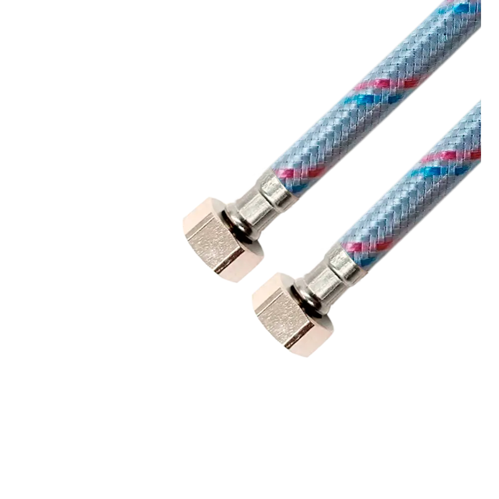 Гибкая подводка для воды Vaxt 1/2" гайка-гайка 40 см STLM-2188637