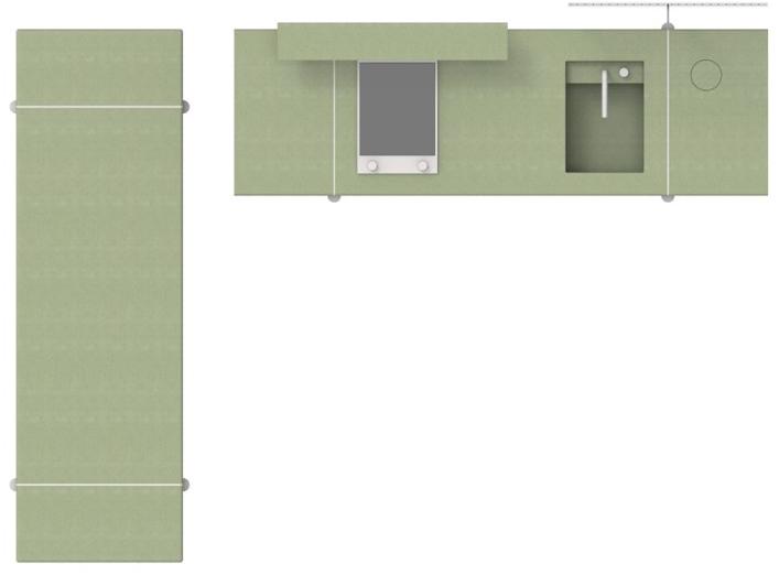 Elmar Отдельностоящий модуль со стальными и бетонными полками sun-id-1388379 - Вид №17
