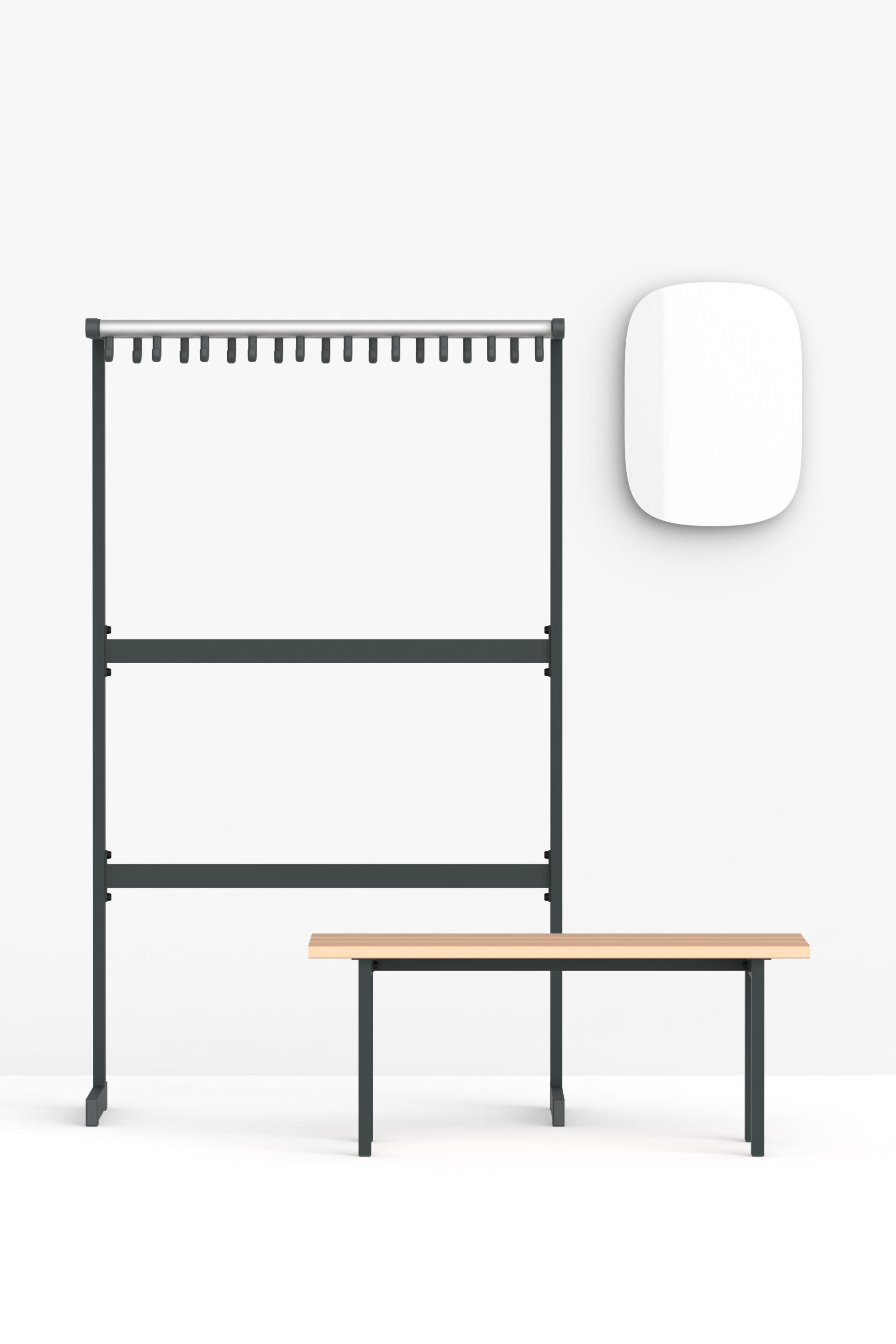 Настенное стеклянное зеркало FUNCTIONALS слайд ARCH-00054192 - Вид №28