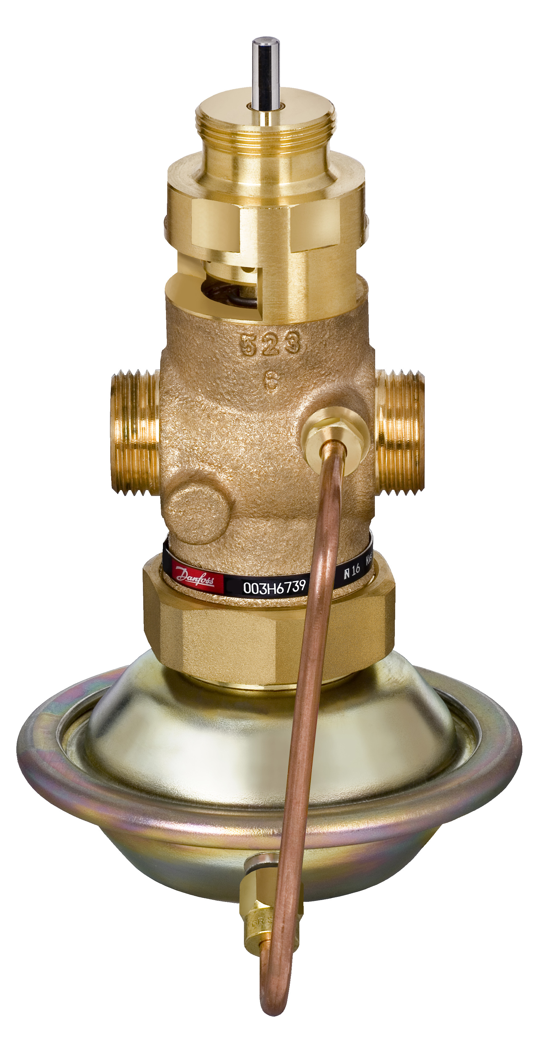 Danfoss Клапан регулирующий комбинированный AVQM с наружной резьбой или фланцевый Комб. р-рAVQM PN16 15/4//0,2/резьб. 003H6737  - Вид №19