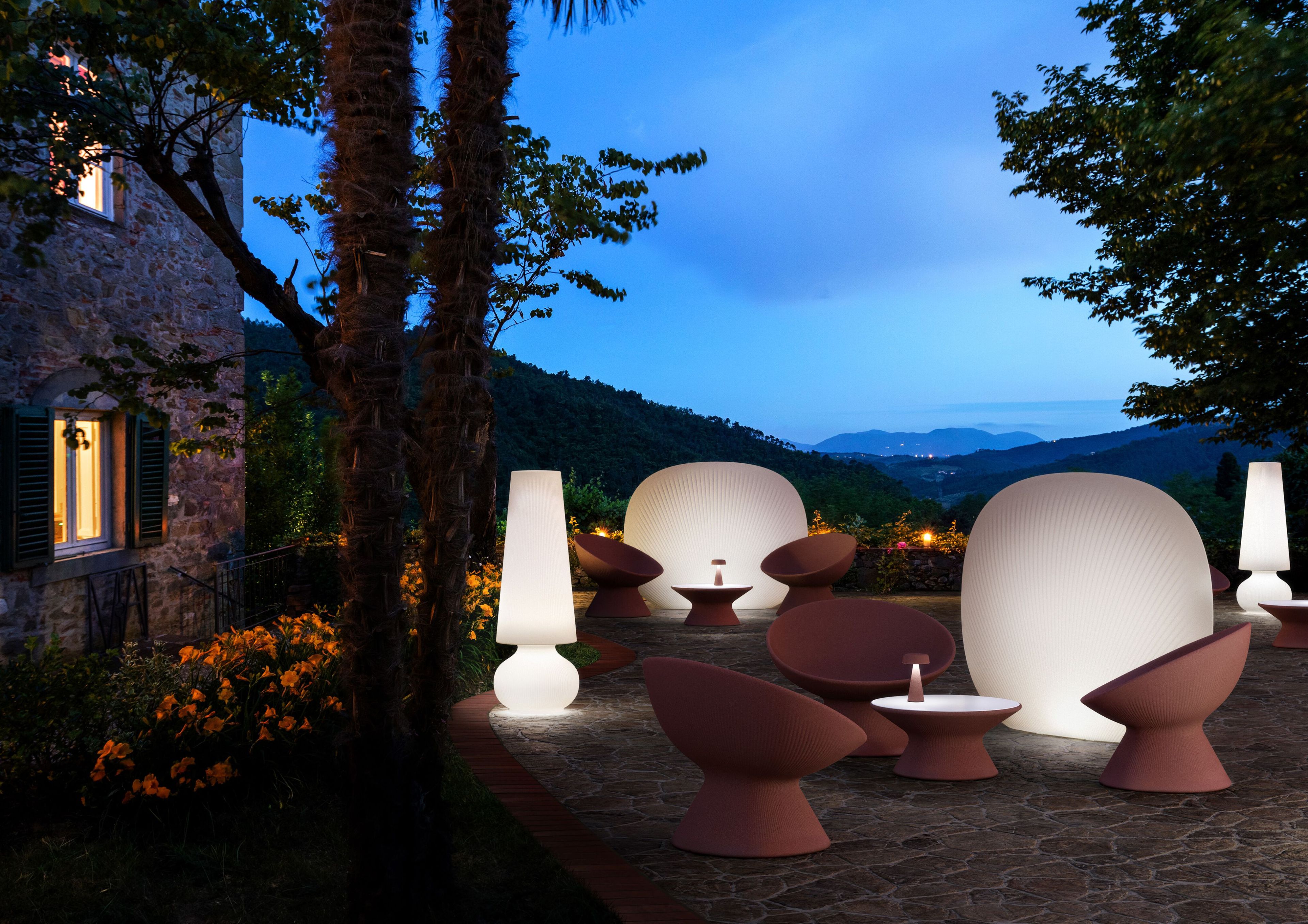 Полиэтиленовый светящийся садовый перегородочный экран PLUST Fade ARCH-00119330 - Вид №10