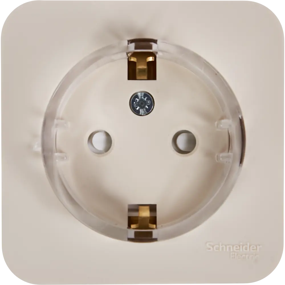 Розетка накладная Schneider Electric Blanca Компакт с заземлением цвет бежевый 86720937 STLM-2020453 SYSTEME ELECTRIC