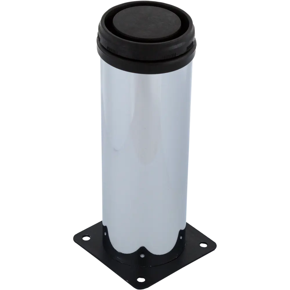 Опора регулируемая SL-001, 150х50 мм, сталь, цвет хром EDSON STLM-2031232 - Вид №1