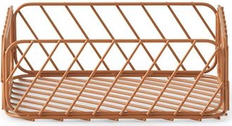 356946 Гусеничная корзина 25x25xH9 rust Normann Copenhagen 