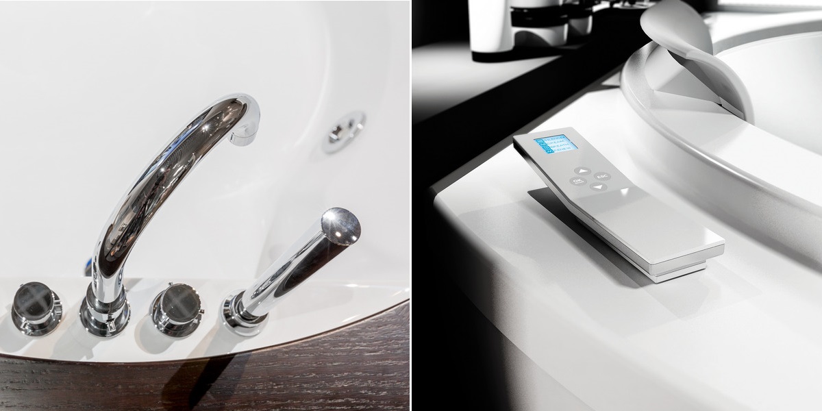 Ванна напольная с гидромассажем "BASE" Nova 9H43-569A Jacuzzi 9H43569A - Вид №2