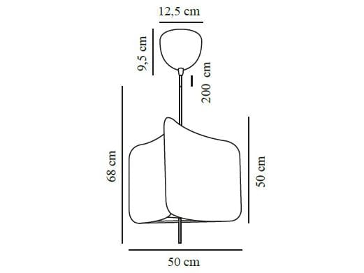 Ткань подвесной светильник Nordlux TINTO ARCH-00128698 - Вид №5