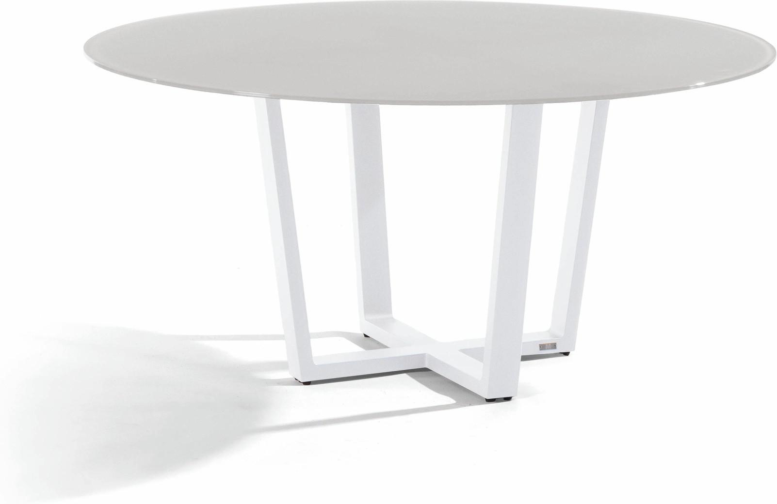 MNST497 Обеденный стол pca white f8 ⌀155см Manutti Fuse