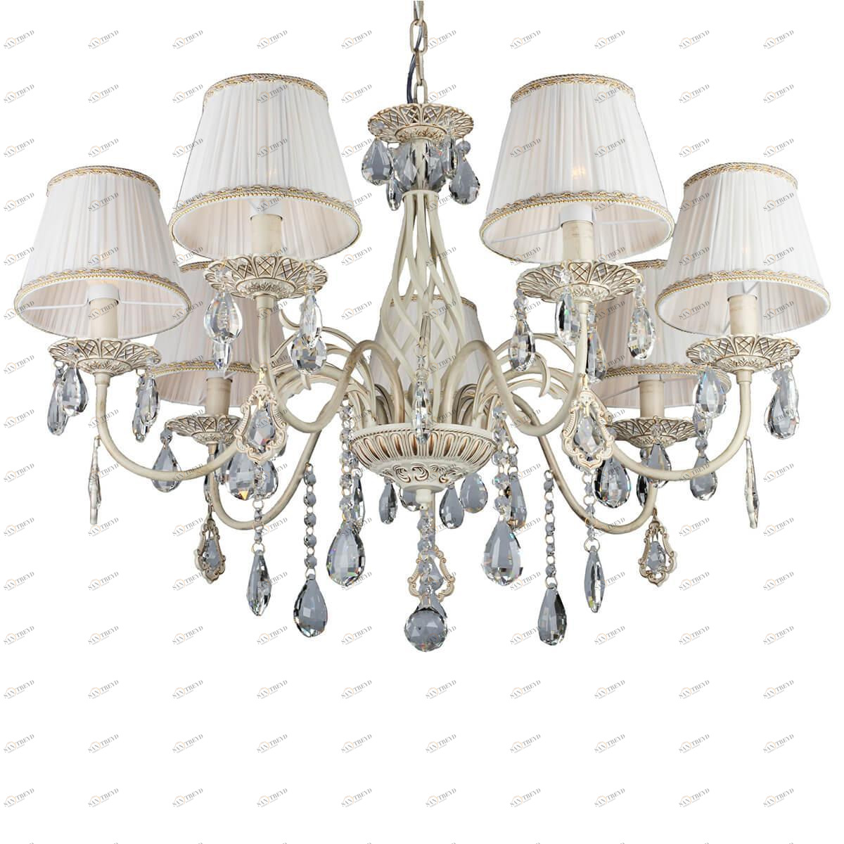 Подвесная люстра Omnilux OML-60803-07 OMNILUX ДИЗАЙНЕРСКИЕ 185494 Белый 