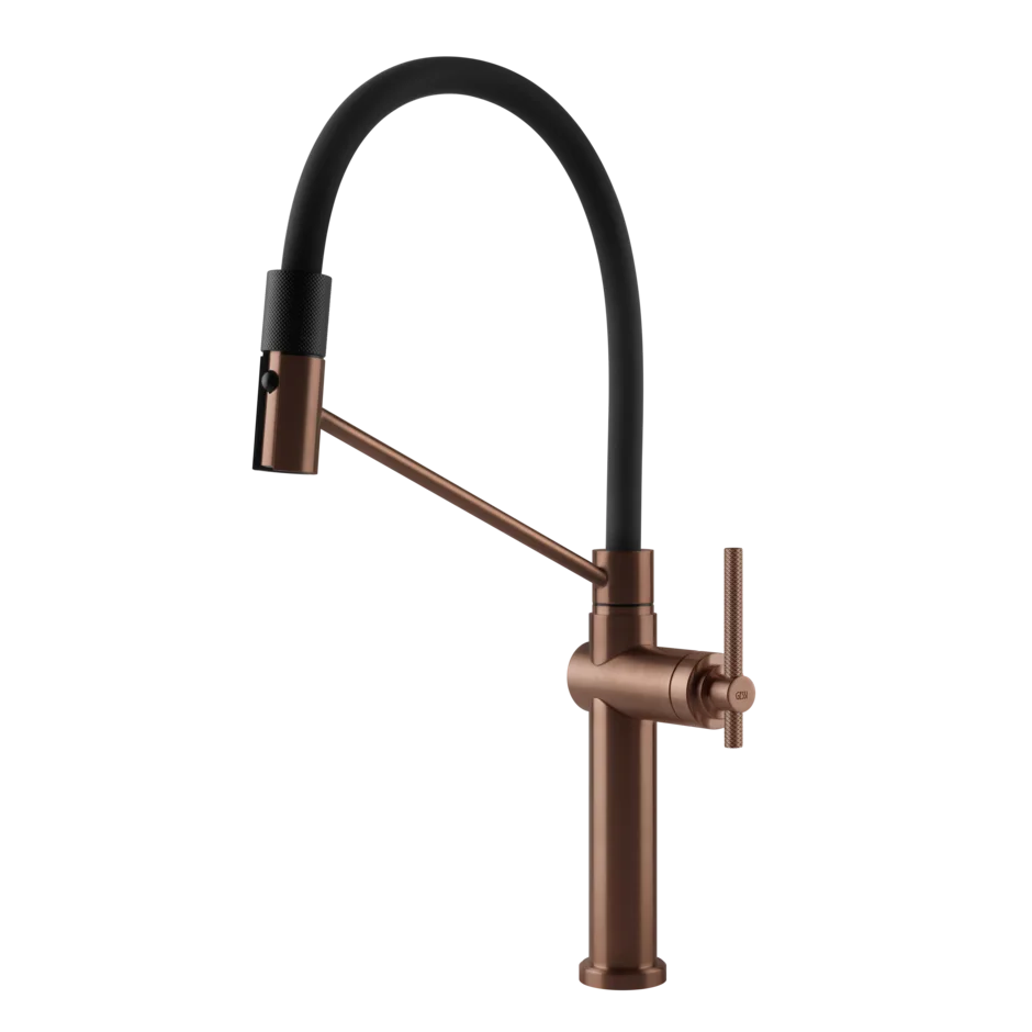 Смеситель для раковины 60664 708 Gessi Habito МЕДНЫЙ МАТОВЫЙ PVD 60664708