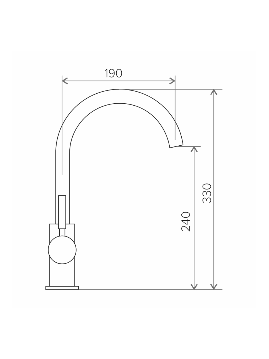 925824 Смеситель кухонный Tolero Sevilla Polygran  - Вид №1
