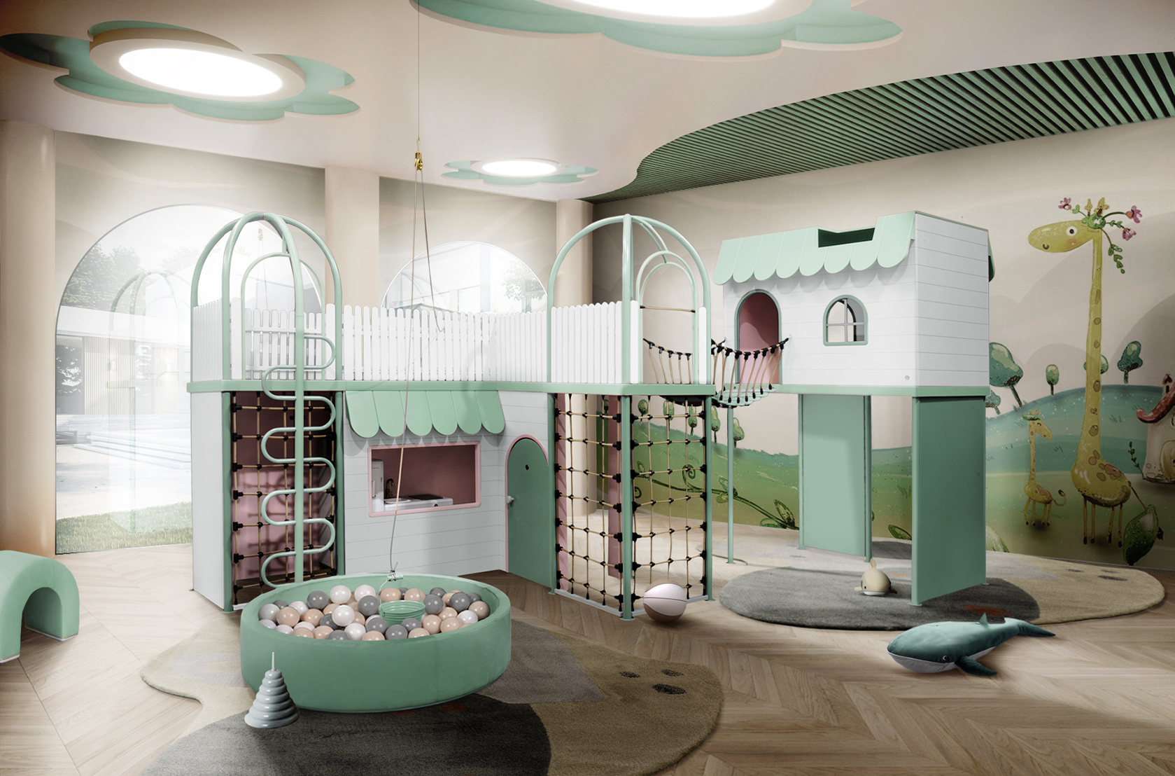 CIST162 Игровые площадки Волшебный рынок Circu  - Вид №15