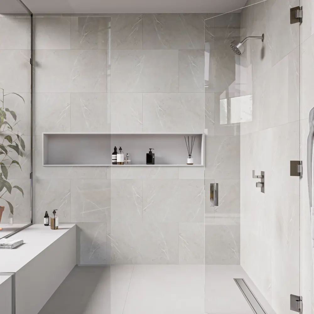 Декоративная панель ARTENS "Сиракуза" серый - влагостойкая отделка для стен 86213724 STLM-1013626 - Вид №5