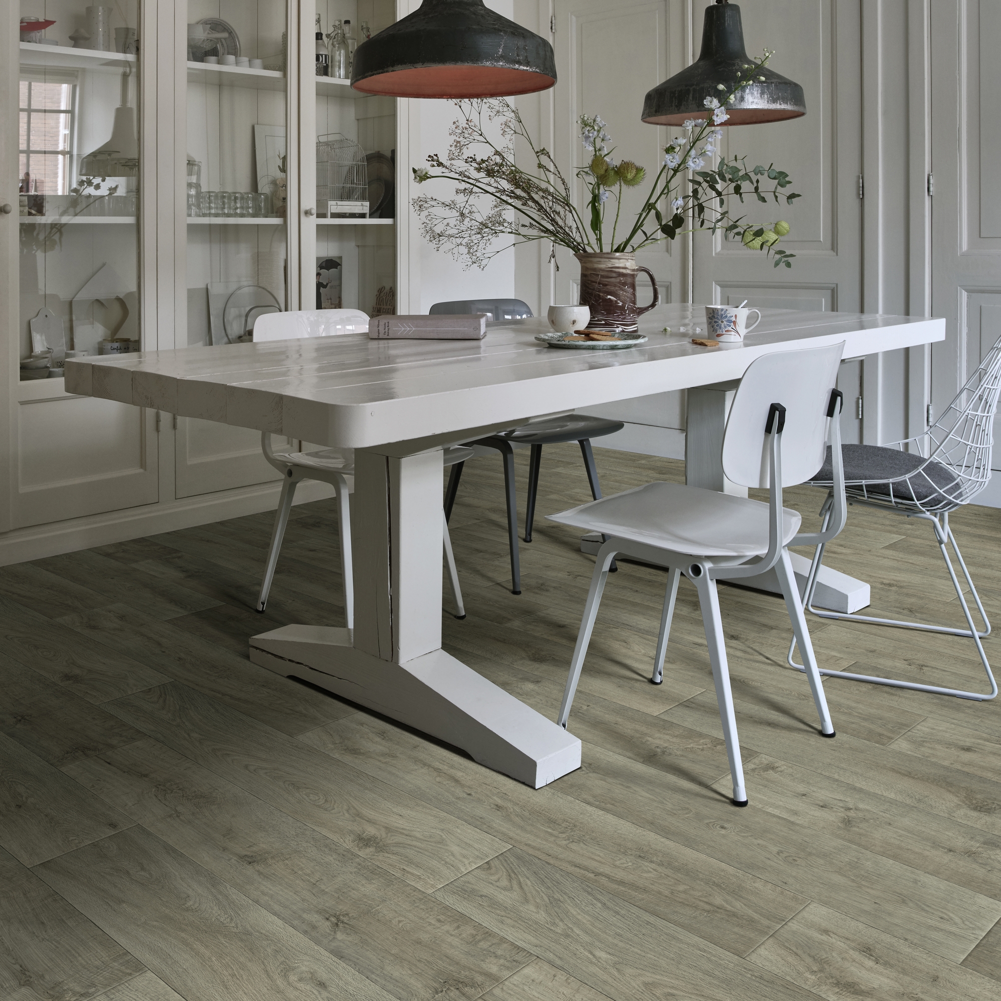 IVC-RUS Линолеум «Дуб Кабрал» с текстурой натурального дерева 83707614 STLM-0043616