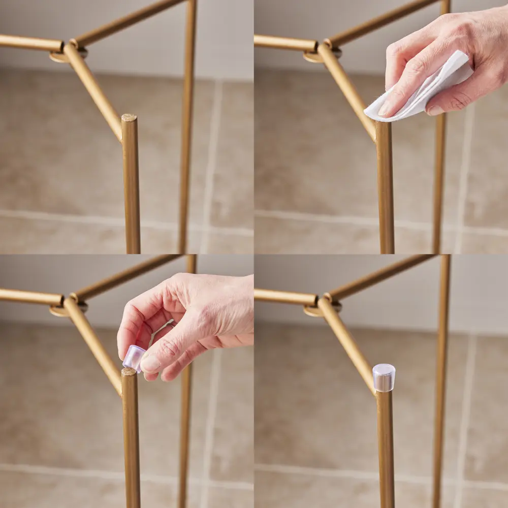 Насадка Standers пластик 20 мм цвет прозрачный 4 шт STLM-2142910 - Вид №4