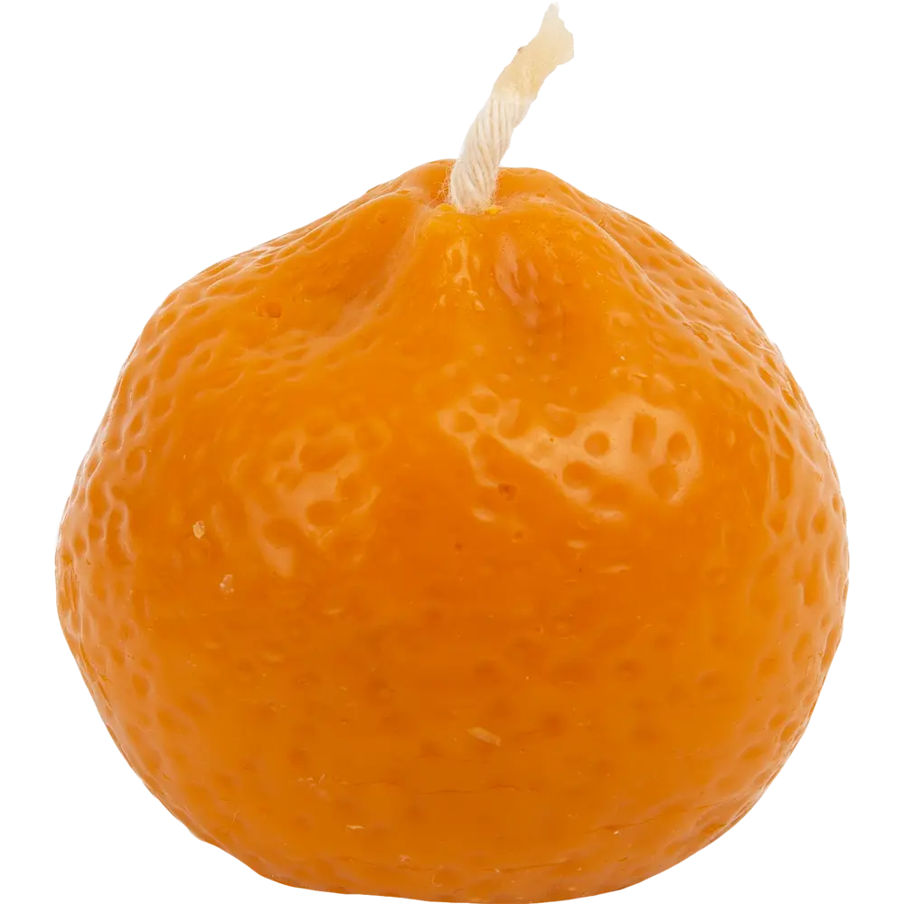 Свеча формовая Мандарин оранжевая 5 см Santreyd STLM-2023587