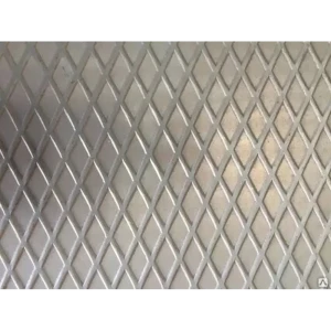 Лист рифленый ромб 3x300x1200 мм, металл