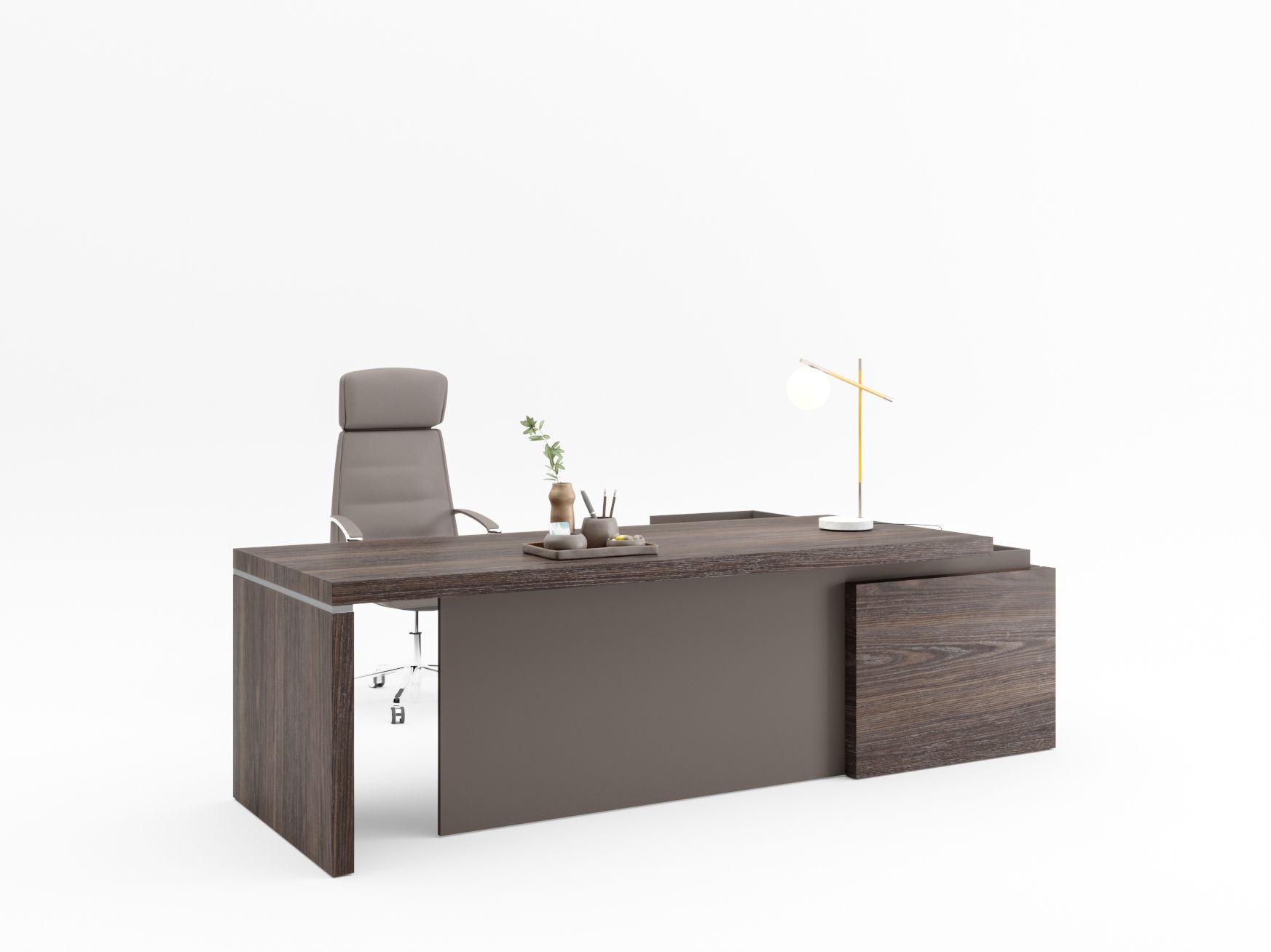 Деревянный прямоугольный рабочий стол PROF SESSANTA ARCH-00012187 - Вид №1