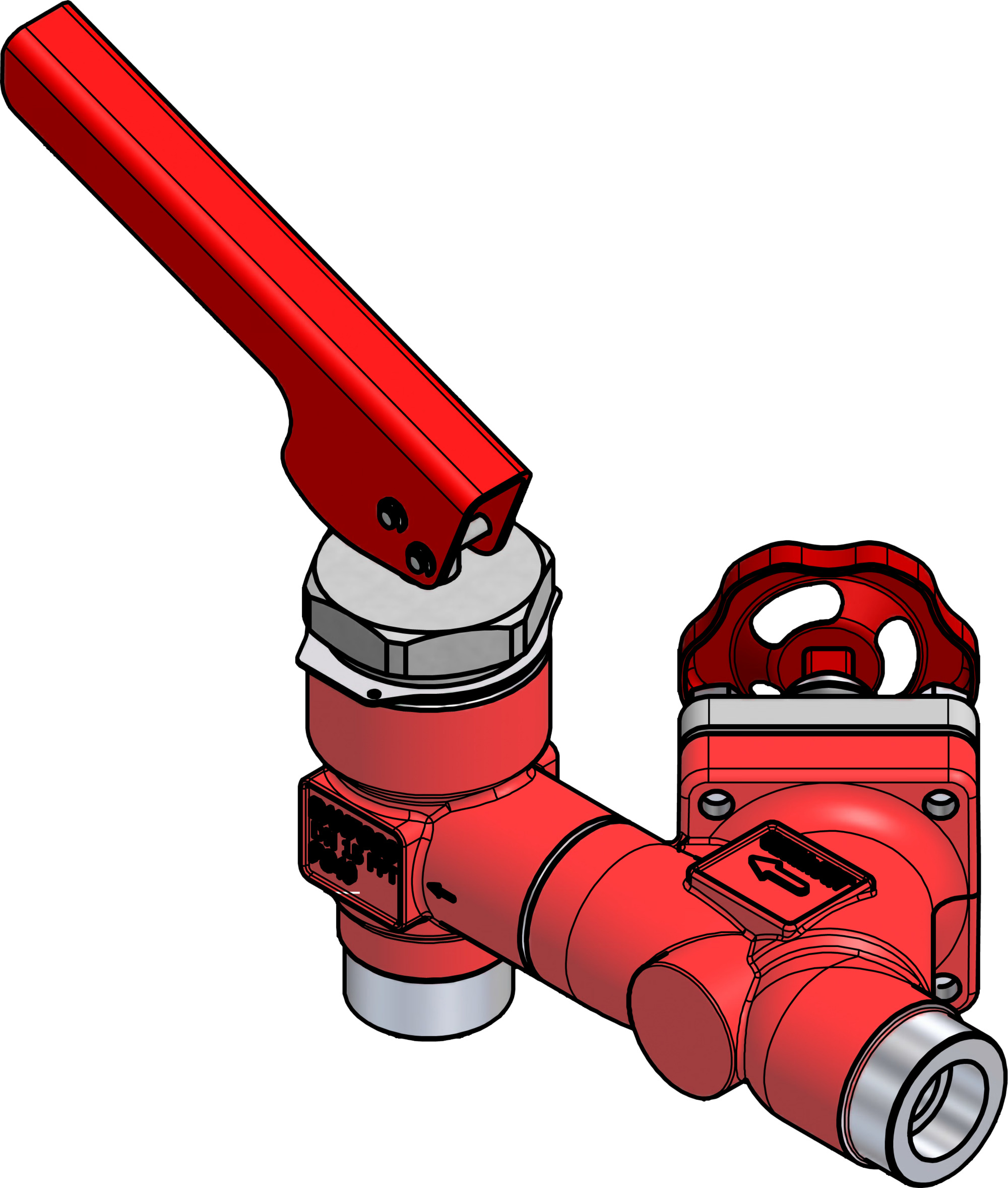 Danfoss QDV — быстроспускные клапаны QDV 15 (D 15) Клапан спускной 148H3310  - Вид №6