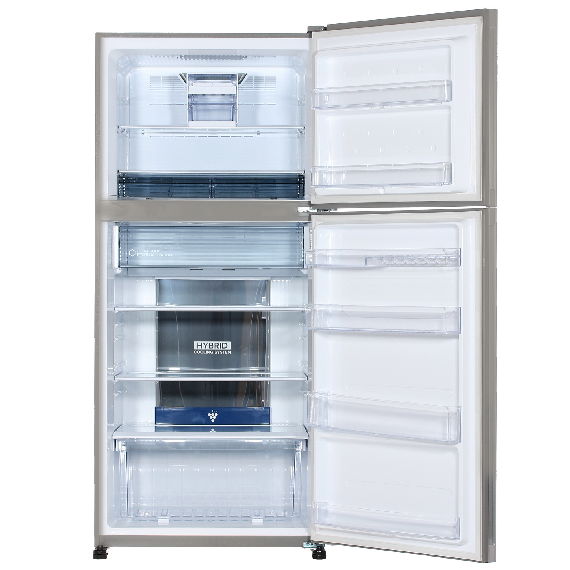 8117588 Холодильник с морозильником   Sharp SJXG55PMSL серебристый STDN-0002741 - Вид №1