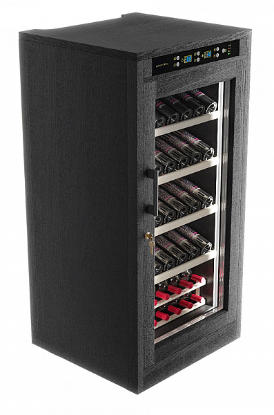 9186659 Винный шкаф Meyvel MV66-WB1-M черный STDN-0018089 - Вид №5