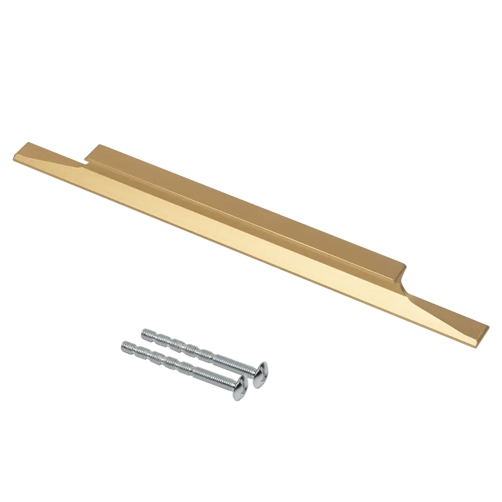 Мебельная ручка-скоба Stells-320 320 мм золото AKS STLM-2170707 - Вид №3