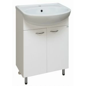 Тумба Уют 55 /бежевый/ с умывальником Уют 55