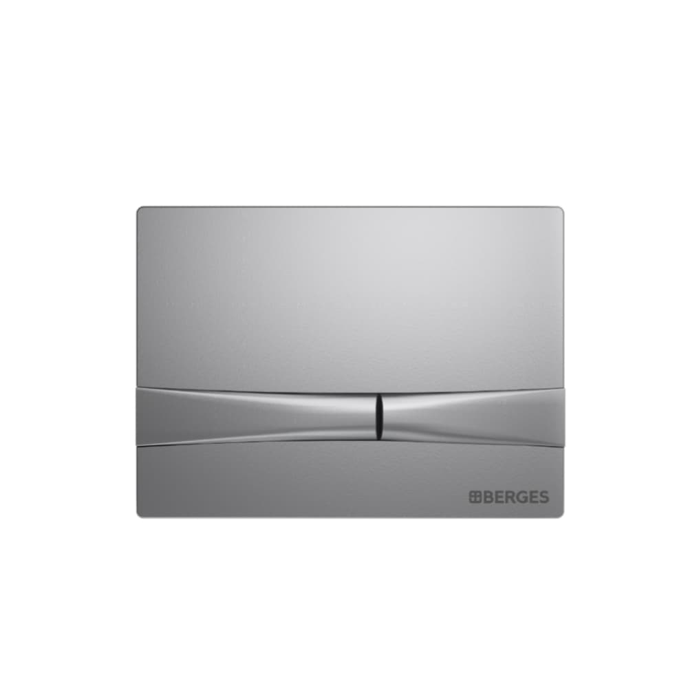 040052 Кнопка F2 (Frame) матовый хром, для инсталляции NOVUM  Berges АТОМ 410  - Вид №4