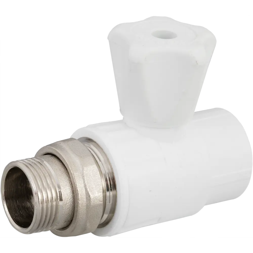 Кран для радиатора прямой Valfex 25x3/4" полипропилен STLM-2017331