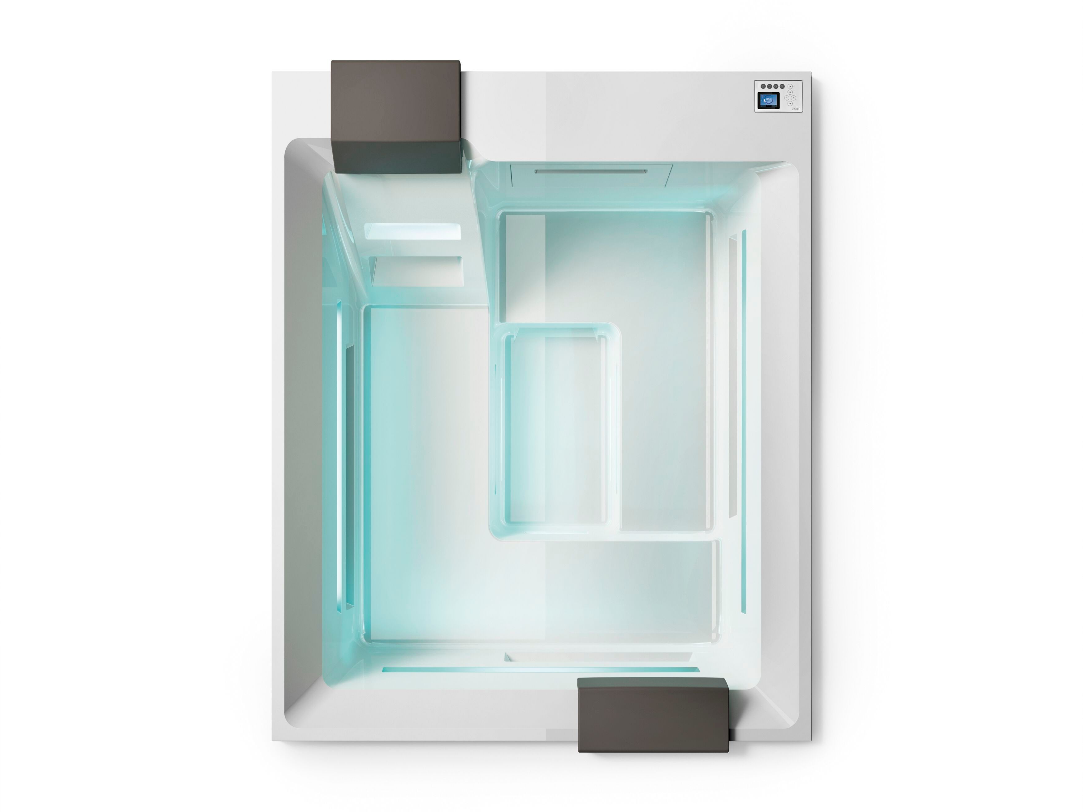 Прямоугольная мини-чаша с гидромассажем с хромотерапией Gruppo Treesse Minipiscine-Ghost Plus ARCH-00149676 - Вид №2