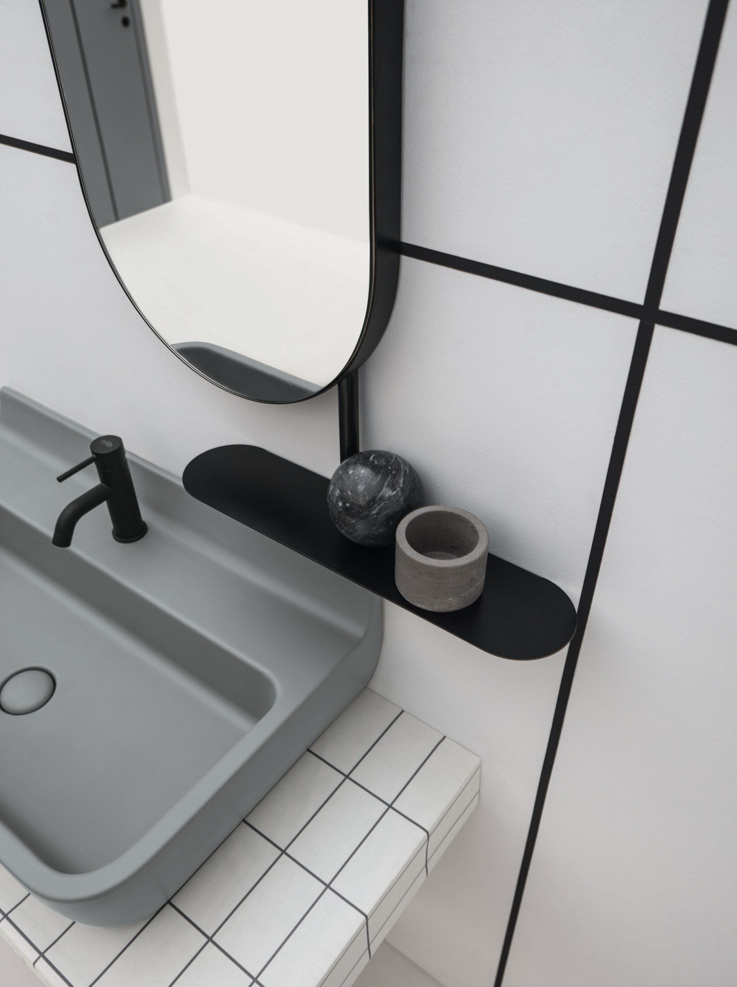 Керамическая прямоугольная раковина Axa корни ARCH-00141584 - Вид №3