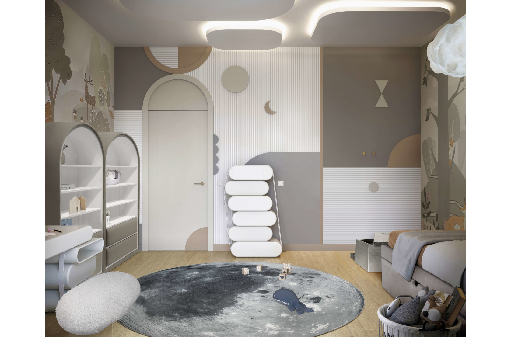 CIST422 Детские ковры Луна Circu  - Вид №11