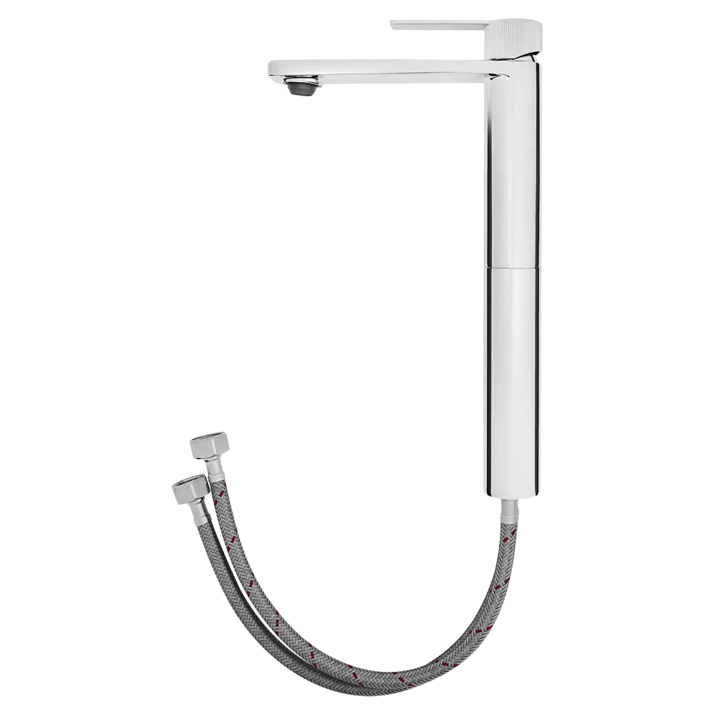 Смеситель для раковины KONSENSA Теано однорычажный на столешницу цвет хром STLM-2132247 - Вид №2