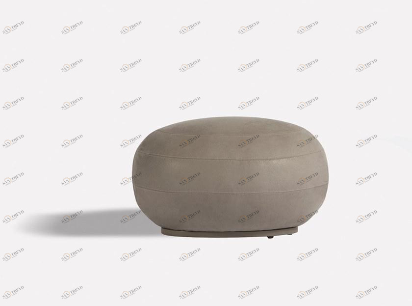 MORADA Мягкая подставка для ног из нубука  Egg otm 