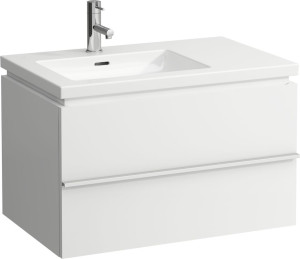 H4014210755481 Шкафчик под раковину с компактным сифоном и системой мягкого закрывания для раковины 817438, с одним ящиком LAUFEN PRO