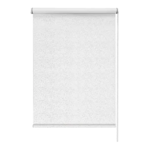 Штора рулонная Блеск 140x160 см белая