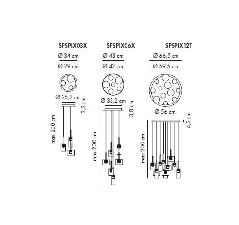 Подвесной светильник AXOLIGHT Spillray Evo ARCH-00090245 - Вид №1