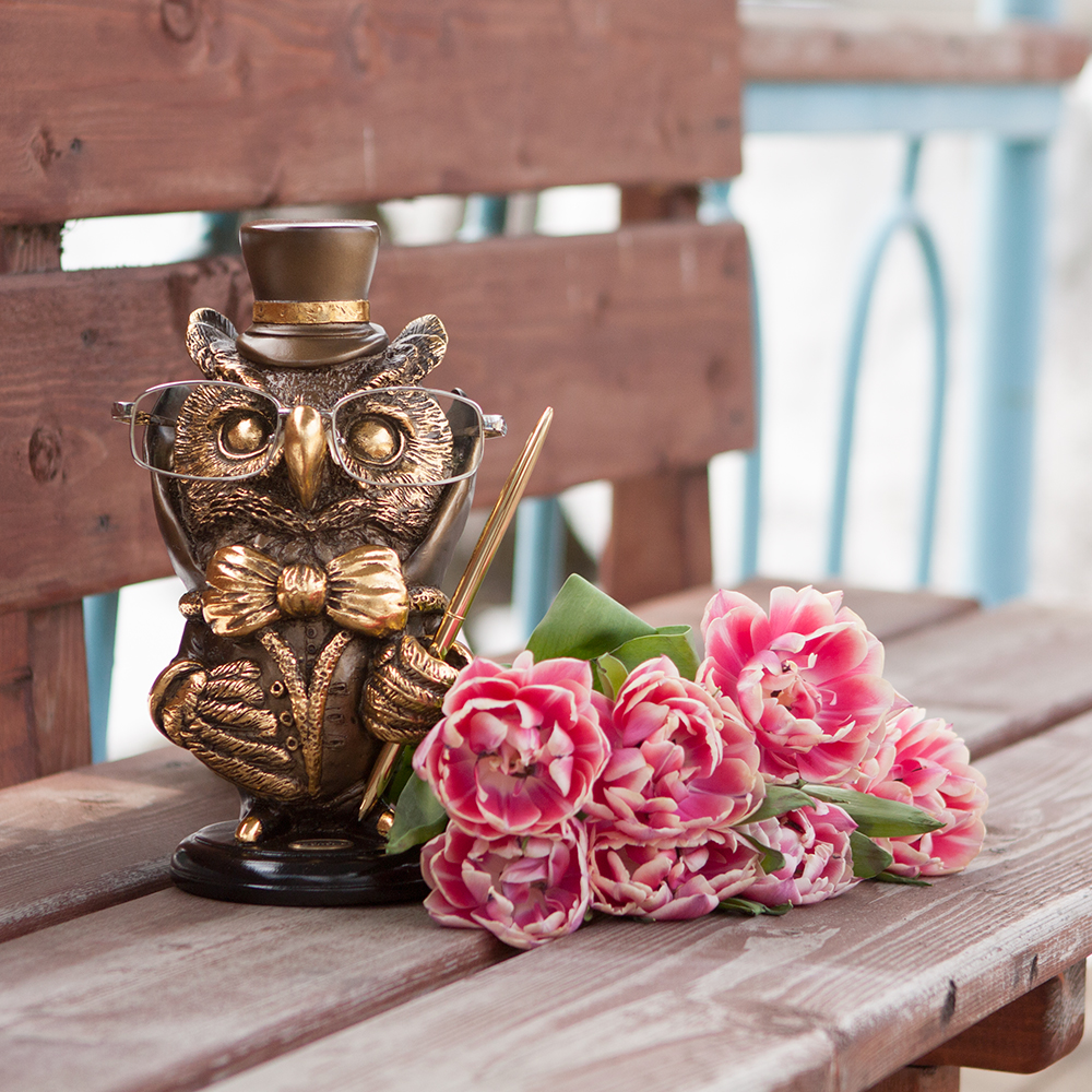 22630 Подставка для очков Филин Бронза BOGACHO 4627145747919 - Вид №5