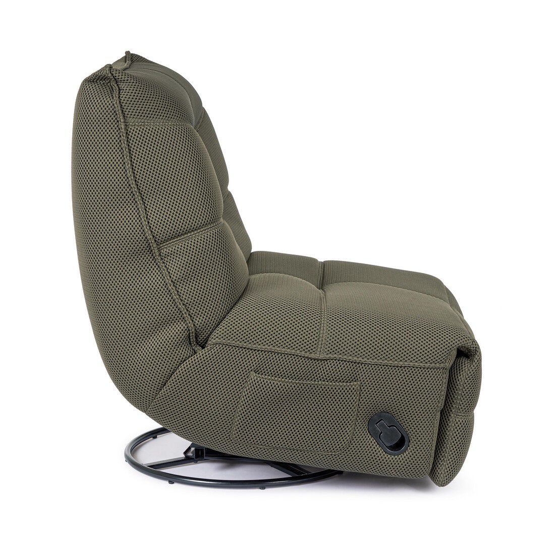 Кресло с откидной спинкой из ткани BIZZOTTO GITTA ARCH-00004918 - Вид №16