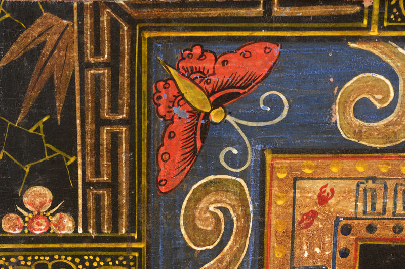 FUBR054 Ручная роспись черный ящик ijlbrown  - Вид №4