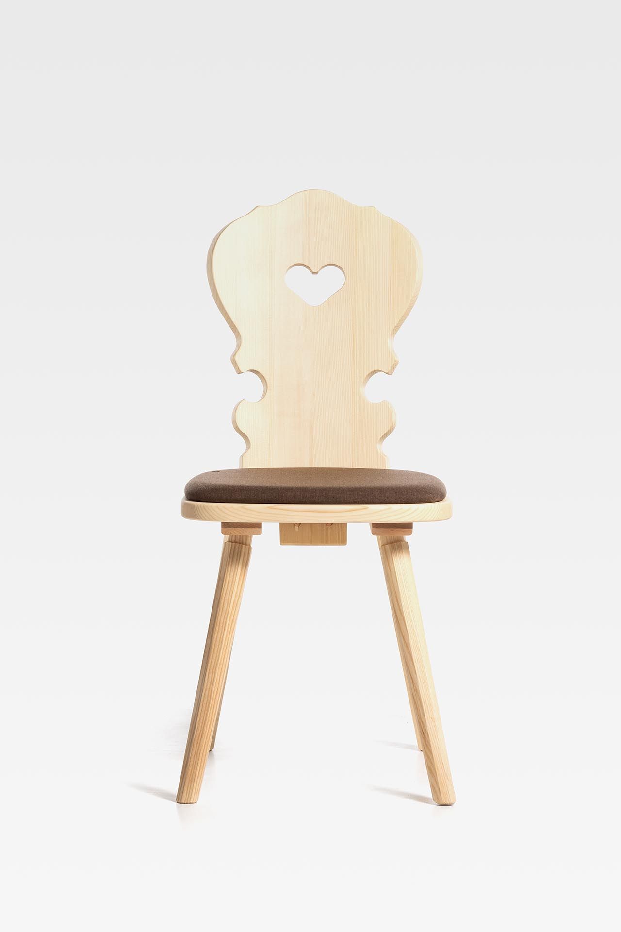 Деревянный стул с мягким сиденьем SIPA Вена ARCH-00147853 - Вид №11