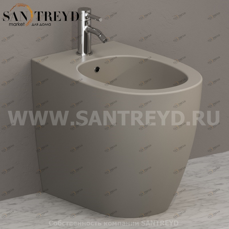 MD011GH Биде напольное 4ALL Ceramica Globo