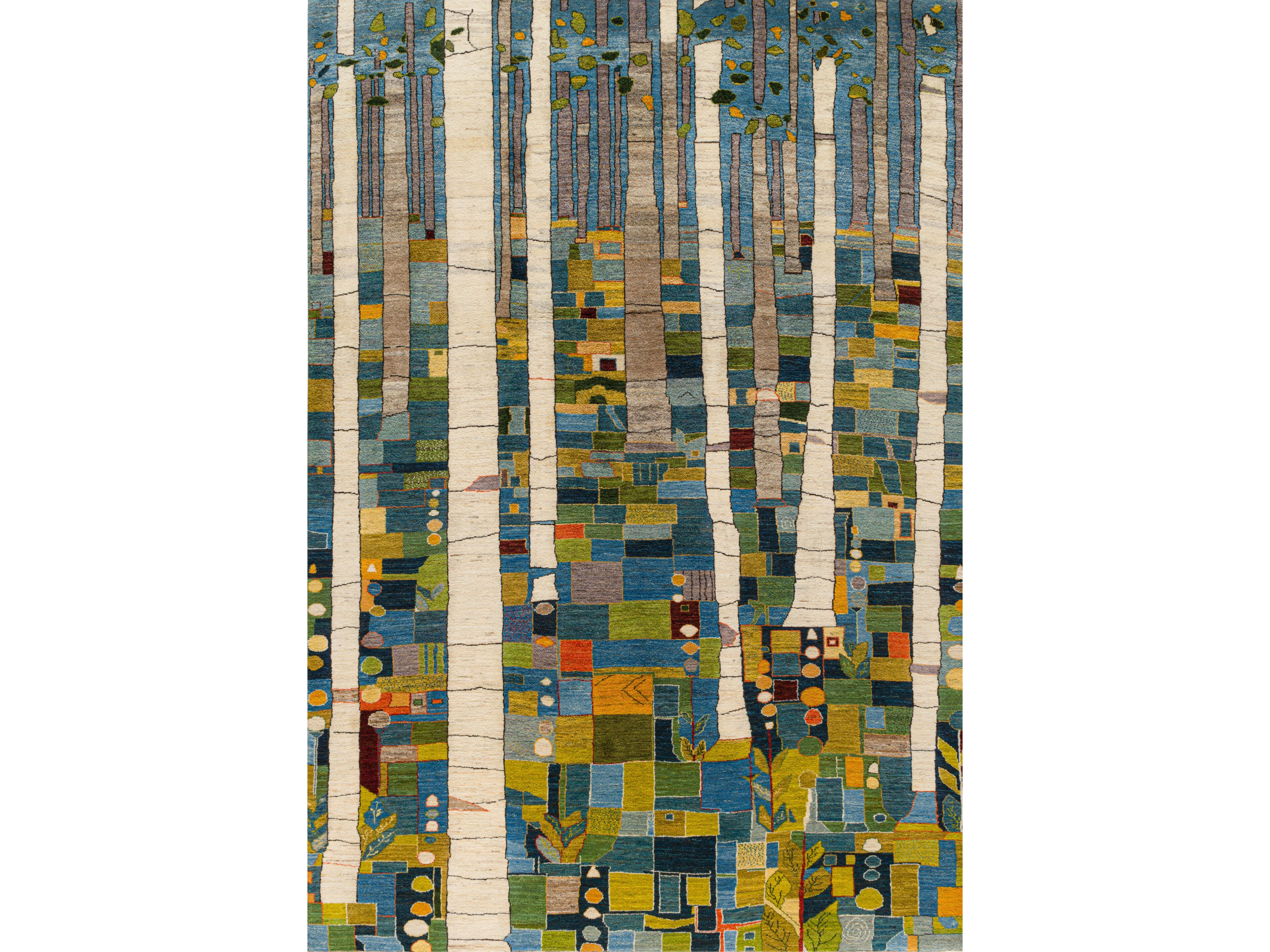 Прямоугольный шерстяной ковер Zollanvari Gabbehs Abstract &amp ARCH-00009838