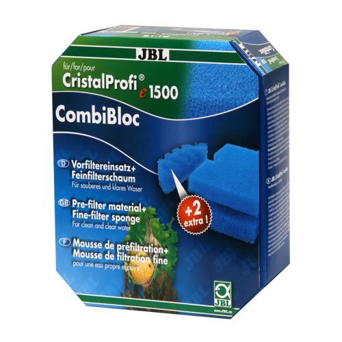 УТ0016971 Комплект губок CombiBloc CP e1500 предварит,средн,тонк механич очистка д/CristalProfi е1500 JBL 